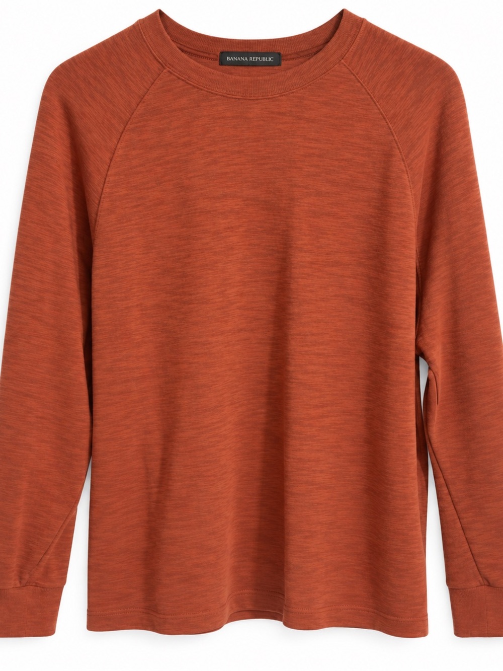 Banana Republic Men’s Burnt Orange Crewneck Sweater